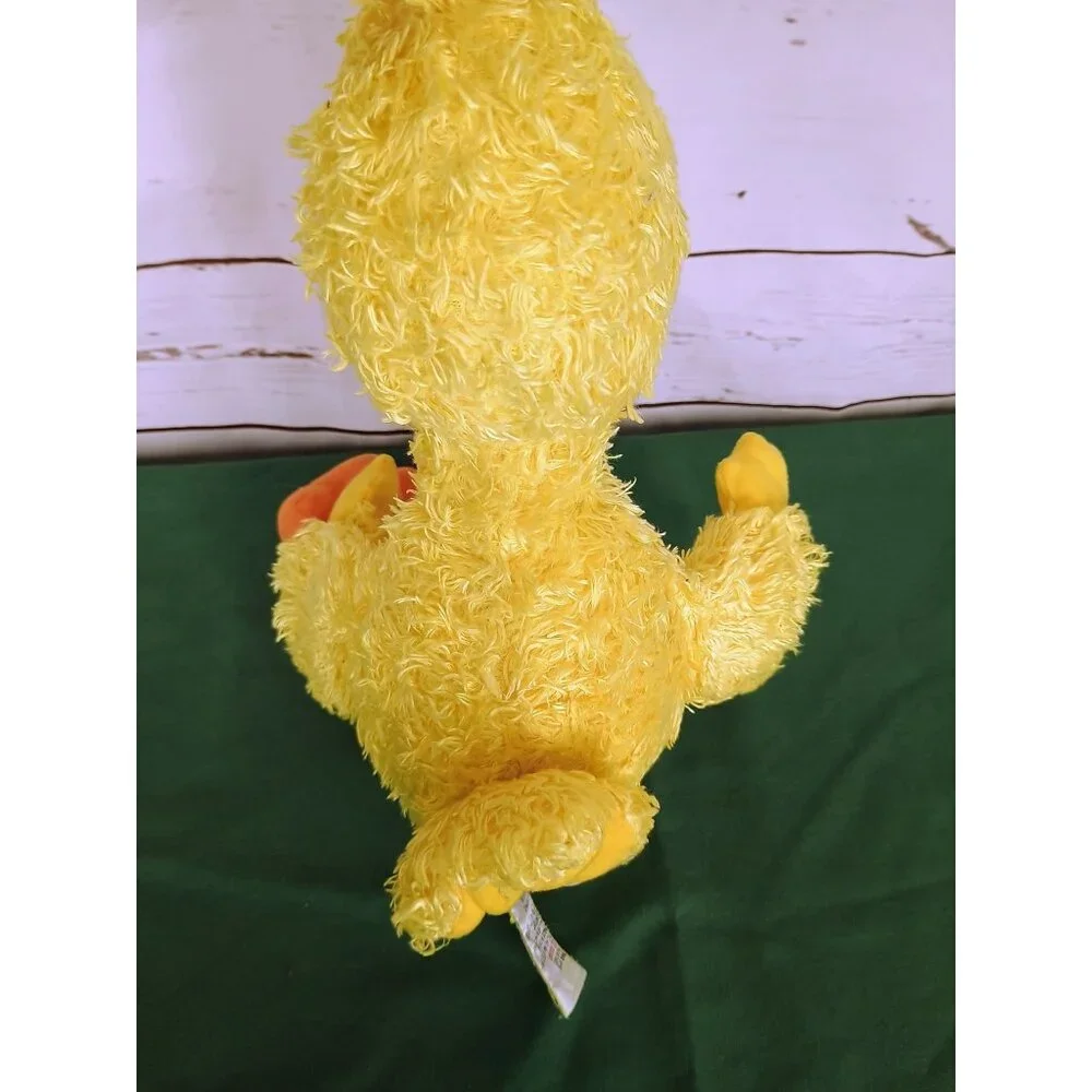 Sesame Street Big Bird Plush Toy Yellow‎ & Orange Soft Stuffed Animal For Kids